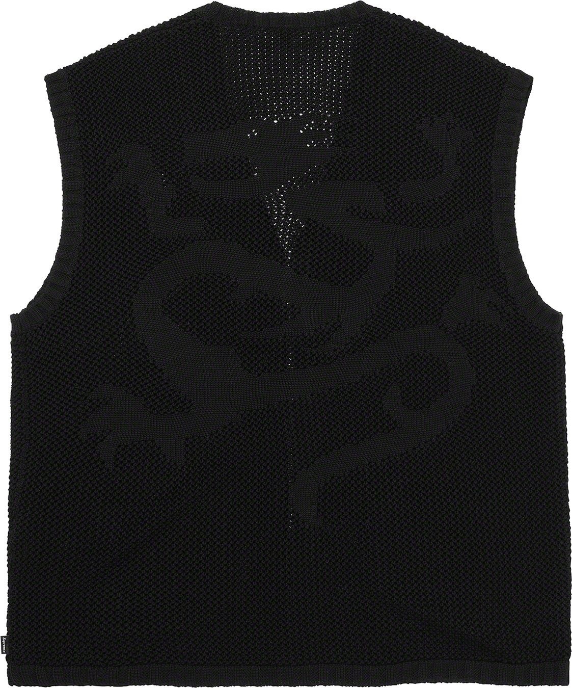 Dragon Zip Up Sweater Vest view 14